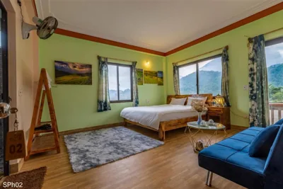 King Room with Balcony — Stone Paradise Homestay